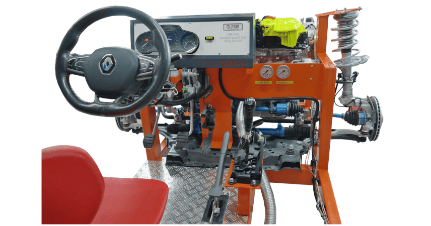 ÇALIŞAN ŞASELİ TAM ARAÇ MODELİ