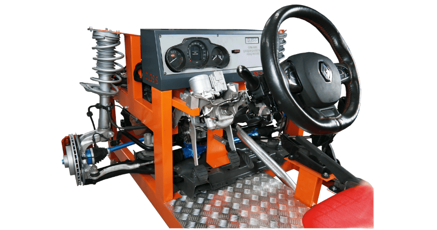 ÇALIŞAN ŞASELİ TAM ARAÇ MODELİ