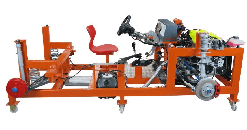 ÇALIŞAN ŞASELİ TAM ARAÇ MODELİ