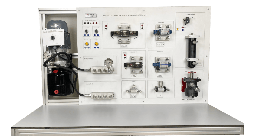 HİDROLİK ELEKTROHİDROLİK EĞİTİM SETİ