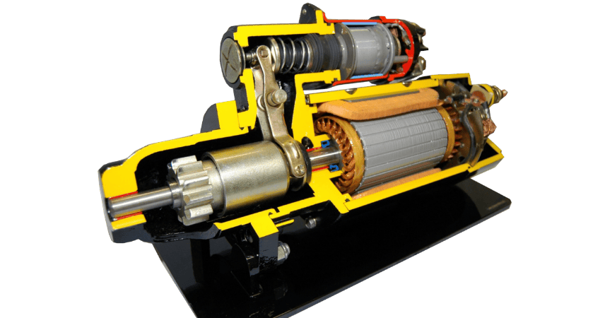 KESİT MODEL MARŞ DİNAMOSU