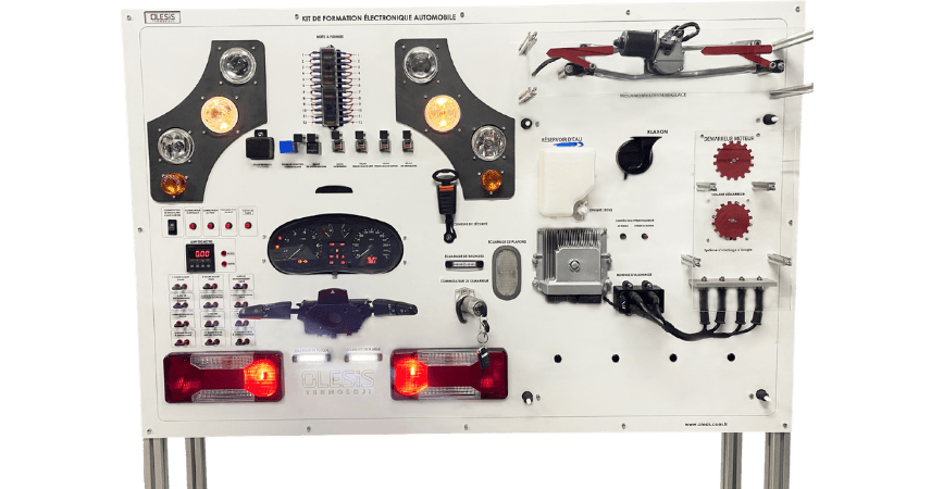 OTOMOTİV ELEKTRİK EĞİTİM SETİ(PANEL TİPİ)