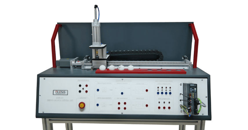 SERVO MOTOR EĞİTİM SETİ( VİDALI MİLLİ )