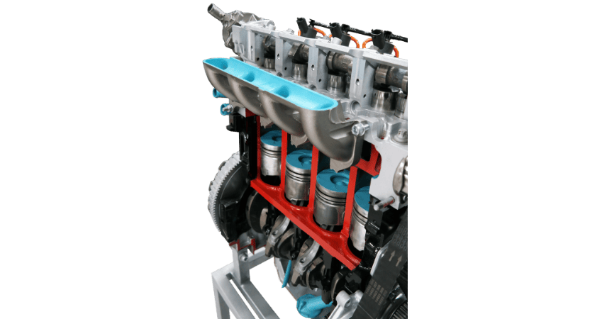 KESİT MODEL  BENZİNLİ MOTOR(4 SİLİNDİR - COMMON RAIL)