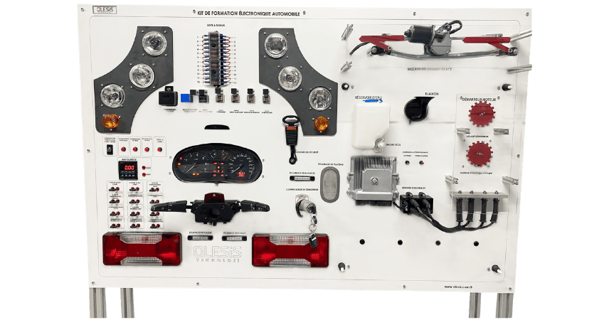 OTOMOTİV ELEKTRİK EĞİTİM SETİ(PANEL TİPİ)