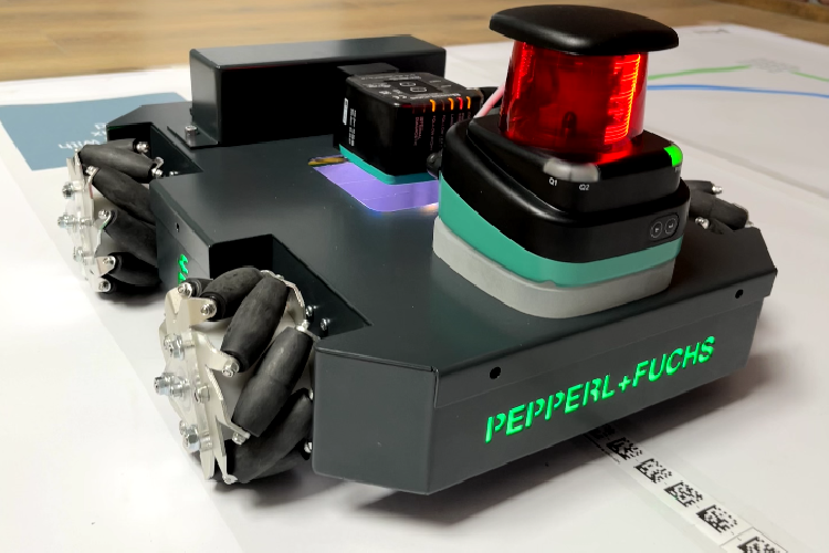 Pepperl+Fuchs AGV Demo Robot
