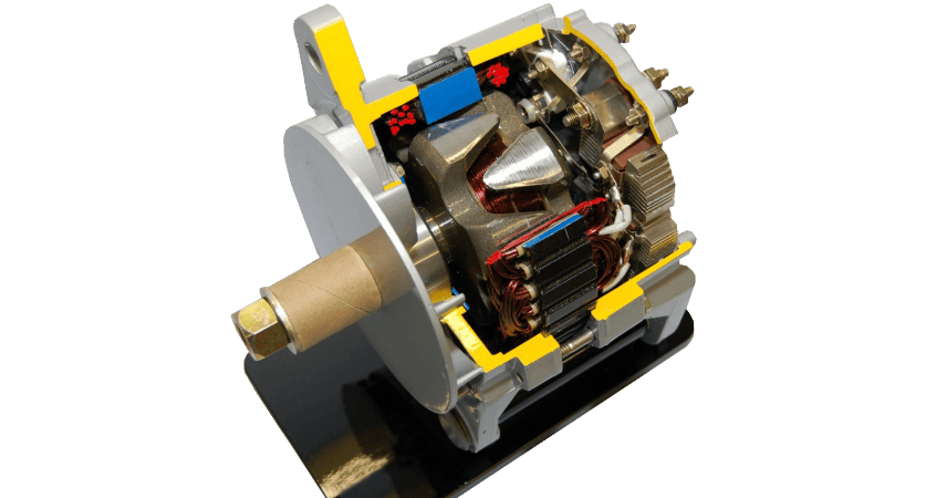 KESİT MODEL ALTERNATÖR