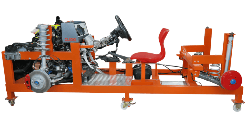 ÇALIŞAN ŞASELİ TAM ARAÇ MODELİ